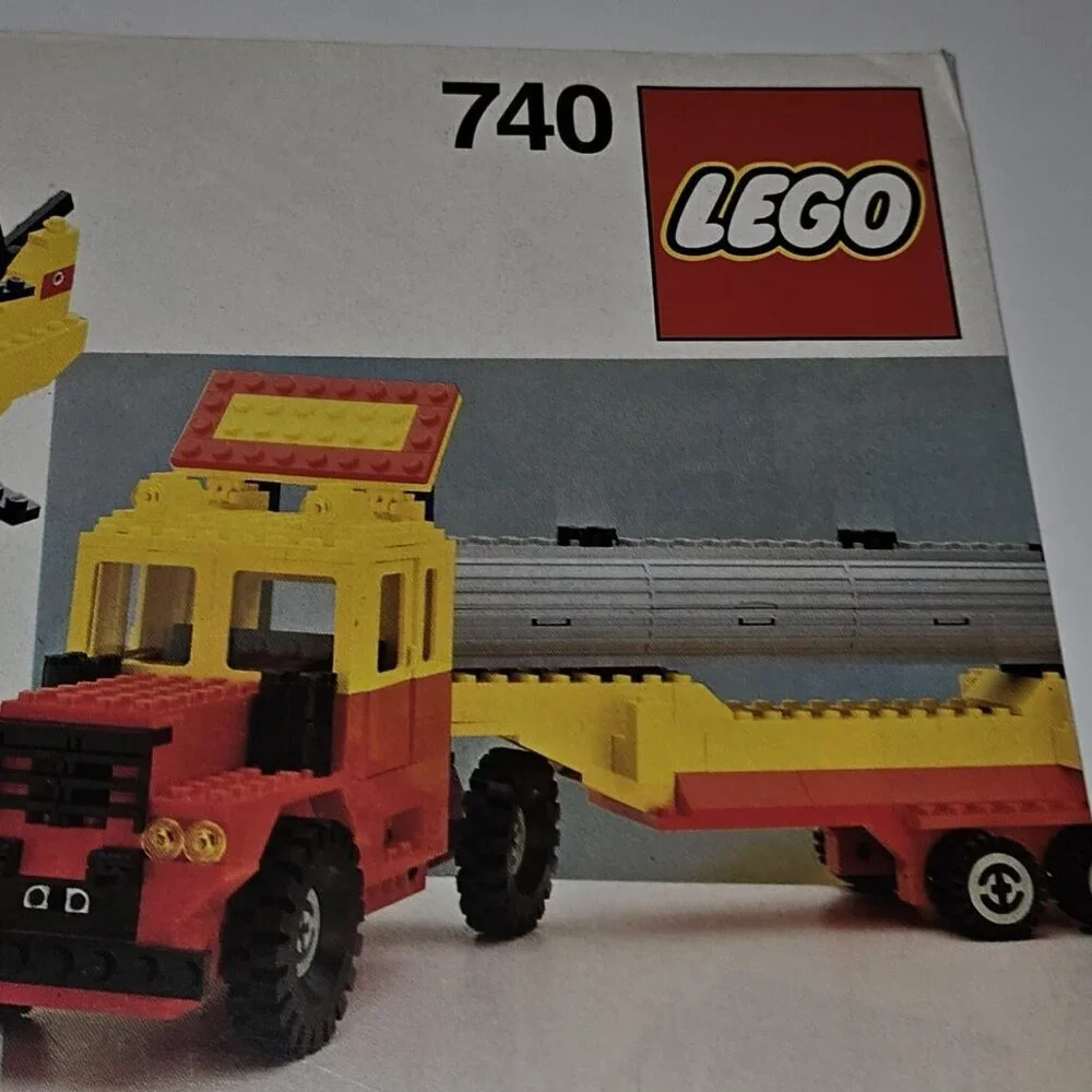 INSTRUCTIONS ONLY Lego Basic 740 Manual Replacement INSTRUCTIONS ONLY